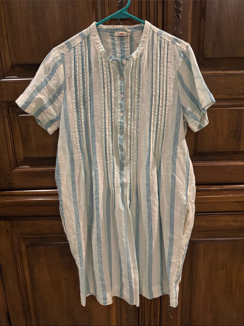 NWT - Faherty Linen Dress - Small